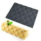 Molde de silicone Swiss Roll & Mousse Cake com textura de casca de árvore
