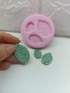 Molde de Silicone Trio de folhas
