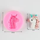 Molde de silicone unicórnio para decorar f307