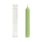Molde De Vela Cilíndrico Com Listras Para DIY, Kit De Fabricação De Velas Em Acrílico Plástico Para