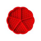 Molde de waffle de silicone de 5 cavidades para bolos e guloseimas DIY