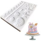 Molde em Silicone Forma Fundo do Mar Safari Selva Animais Marinheiro Barco Ancora Confeiteiro Pasta Americana Chocolate