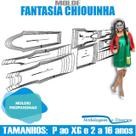 Molde Fantasia Chiquinha, Adulto E Infantil, Modelagem&Diversos, Tamanhos P ao XG & 2 ao 16 anos