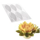 Molde Flor de Lótus Gourmet Decorativo 6 Formas Martellato