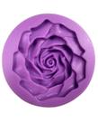 Molde Flor Rosa Silicone Artesanato Doces Pasta Americana Chocolate
