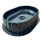 Molde Forma ABS 3mm para Cuba Oval Ripada 50x35x12,5 cm