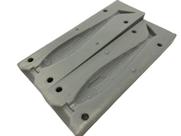 Molde Forma Isca Shad 100mm Silicone Plastisol Pescaria