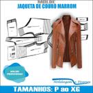 Molde Jaqueta Marrom, Modelagem&Diversos, Tamanhos P Ao Xg