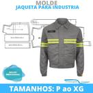 Molde jaqueta para industria, modelagem&diversos, correios Molde jaqueta para industria, modelagem&diversos, correios