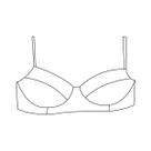 Molde lingerie sutiã básico tamanho P ao GG by Marlene Mukai