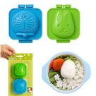 Molde Ovo Cozido Arroz Forma Lancheira Rice Egg Urso Coelho Molde Ovo Cozido Arroz Forma Lancheira Rice Egg Urso Coelho
