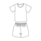 Molde pijama curto infantil tamanho 2 ao 14 by Marlene Mukai