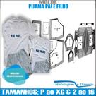 Molde Pijama Tal Pai Tal Filho, Modelagem&Diversos, Tamanhos P Ao Xg & 2 Ao 16