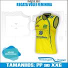 Molde Regata Vôlei Feminina, Modelagem&Diversos, Tamanhos Pp Ao Xxg