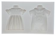 Molde Roupa de Criança Menino Menina Vestido