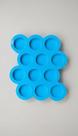 Molde Silicone 12 Círculos Resina Artesanato