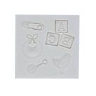 Molde Silicone Acessorios Bebe Mod 586 Prime Chef
