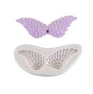 Molde Silicone Asas Anjo Cupido Chocolate Fondant Biscuit
