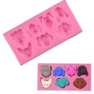 Molde Silicone Cachorrinho Cachorro Pet 3d Cao Dog Poodle
