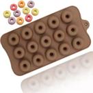 Molde Silicone Chocolate Bombom Rosquinhas Biscoito Bolacha