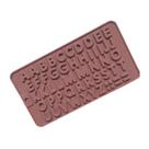 Molde Silicone Chocolate Letras Alfabeto Fondant Biscuit