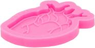Molde Silicone Coração p/ Resina Pingente Joias
