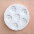 Molde Silicone Escudo Patrulha Canina