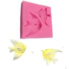 Molde Silicone Peixe Peixinhos Mar Oceano Acara Aquario