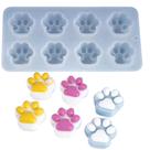 Molde Silicone Resina Sabonete Cachorro Patinhas Pet Gato