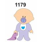 Molde Stencil Baby em PVC 15x20cm - Fast Patch
