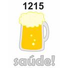 Molde Stencil Cerveja em PVC 15x20cm - Fast Patch