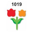 Molde Stencil Flor em PVC 15x20cm - Fast Patch