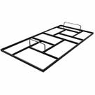 Molde Tijolinho Para Calçada Concreto Piso Parede Jardim Garagem Area Externa 60cm x 30cm
