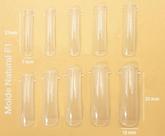 Molde Unha Profissional Nail F1 Bailarina Natural Stiletto