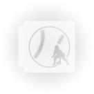 Molde vazado de softbol 23 cm em plástico Mylar 9 polegadas Molde vazado de softbol 23 cm em plástico Mylar 9 polegadas