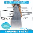 Molde vestido longo, modelagem&diversos, p-xg, correios Molde vestido longo, modelagem&diversos, p-xg, correios