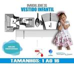 Molde Vestido Rodado Inf Modelagem 2 Ao 16 Por Correios