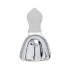 Moldeira Adulto Rasa (Desdentado) Lisa Inox - Tecnodent