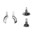 Moldeiras Parcias Lisa Inox Com 4 Peças- Tecnodent