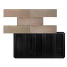 MOLDES BRIC'S LISO - 5 PEÇAS - 24 x 7 cm - Ref 734 MOLDES BRIC'S LISO - 5 PEÇAS - 24 x 7 cm - Ref 734