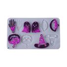 Moldes De Resina Epóxi De Caveira, Abóbora E Fantasma Para Halloween, Para DIY De Brincos, Pingentes