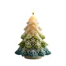 Moldes De Silicone 3D Para Velas Em Formato De Árvore De Natal, Para Modelagem DIY E Decoração