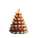 Moldes De Silicone 3D Para Velas Em Formato De Árvore De Natal, Para Modelagem DIY E Decoração