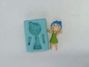 Moldes de silicone Divertidamente - alegria