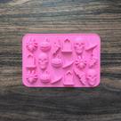 Moldes De Silicone Para Halloween Com 18 Cavidades Para Fantasmas, Abóboras, Morcegos, Caveiras E