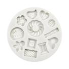 Moldes de Silicone para Pão de Mel, Donuts e Doces - Kit para Decoração de Bolo