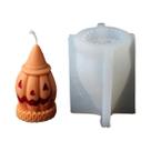 Moldes De Silicone Para Velas De Abóbora E Caveira Quadradas De Halloween, DIY, Resina Epóxi,