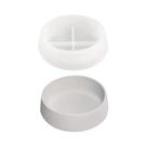 Moldes De Silicone Redondos Para Resina, Gesso E Castiçais, Para Confeitaria, Presentes E Artesanato