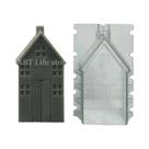 Moldes De Velas Em Forma De Casa De Madeira 3D, Kit DIY De Fabricação De Velas Em Acrílico, Presente