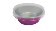 Moldes Desechables de Papel de Aluminio KitchenDance Rosa 150 mL, Paquete de 500